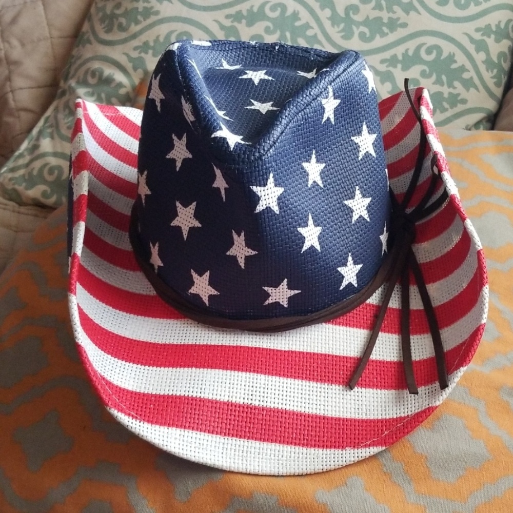 Stars and Stripes Cowboy Hat
